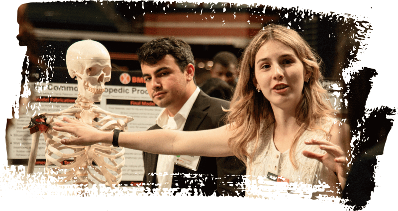 Senior students at College of Engineering annual capstone expo