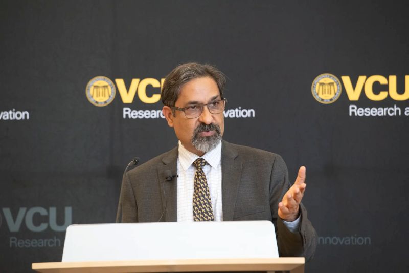 Srirama Rao, Ph.D., delivered his annual State of the Research address as part of the university’s Research Weeks programming.
